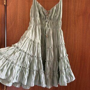 Small Saints + Secrets Sage Mini Dress